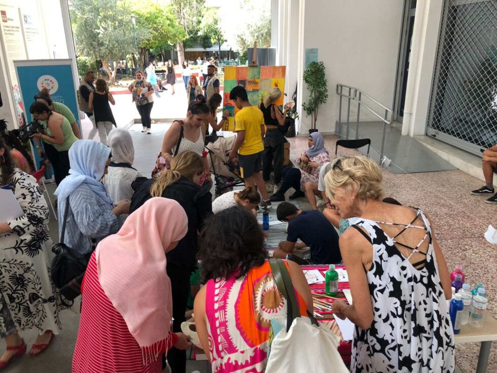 έργο δράσης για πρόσφυγες