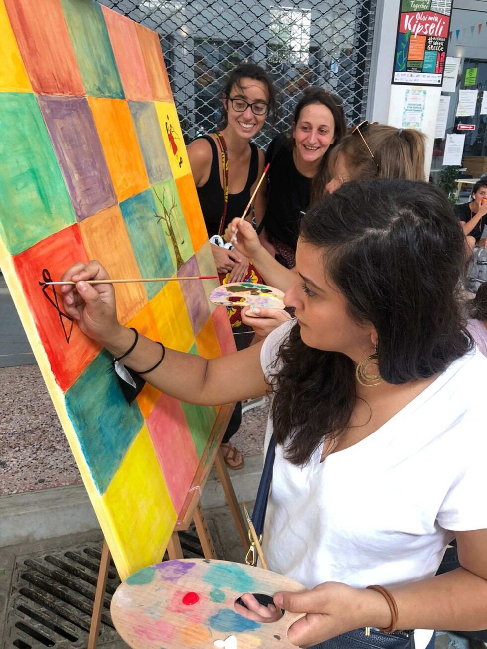 έργο δράσης για πρόσφυγες