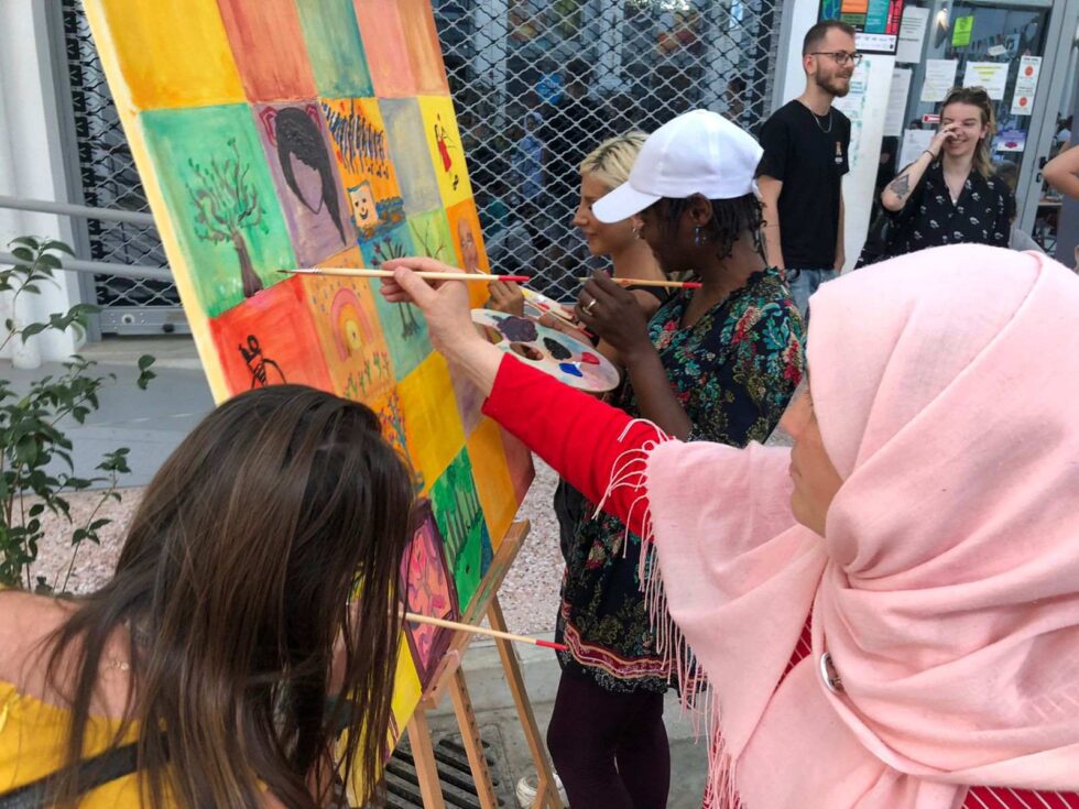 έργο δράσης για πρόσφυγες