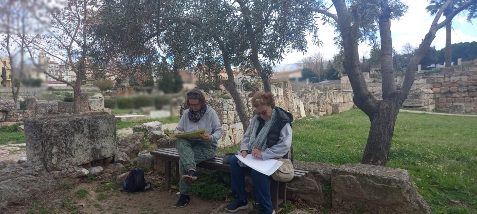 περίπατοι art therapy