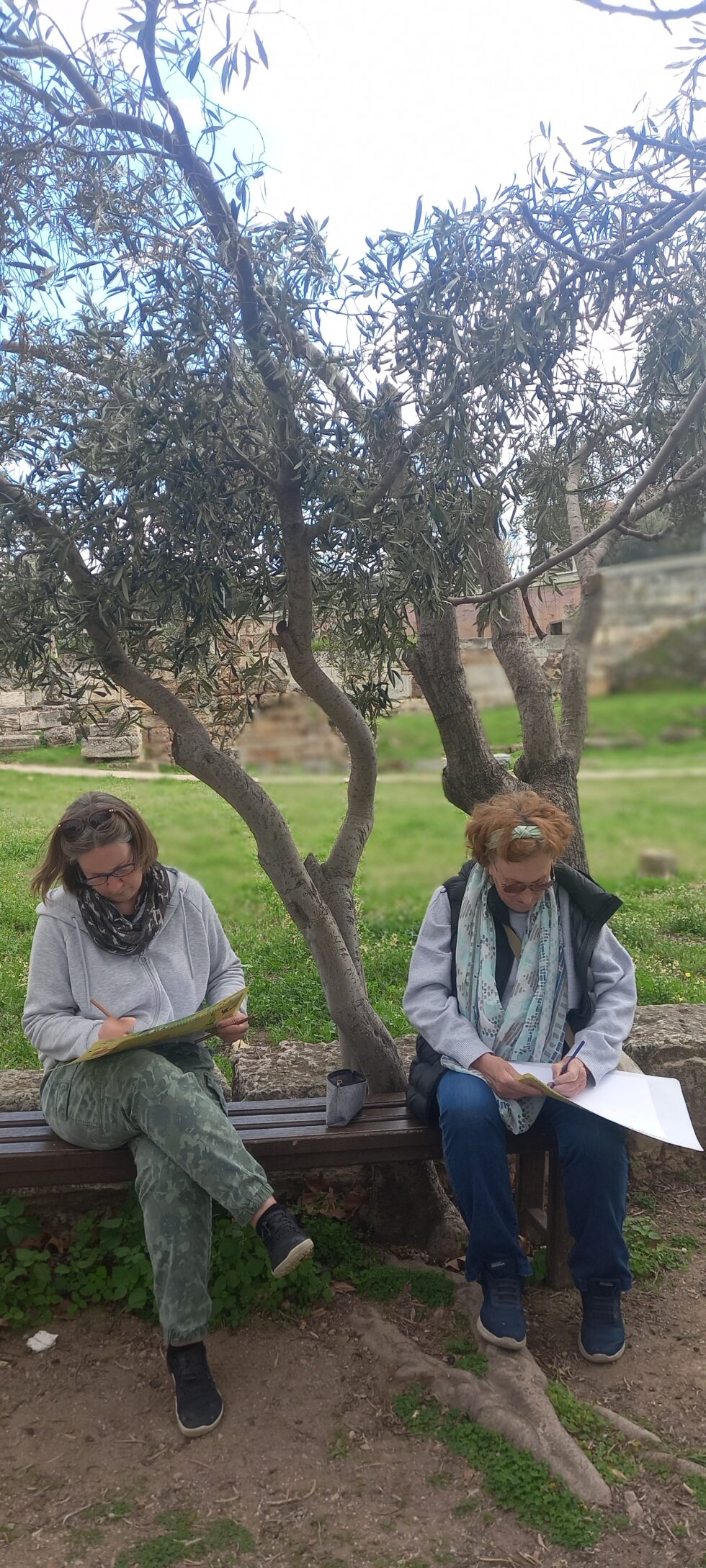 περίπατοι art therapy