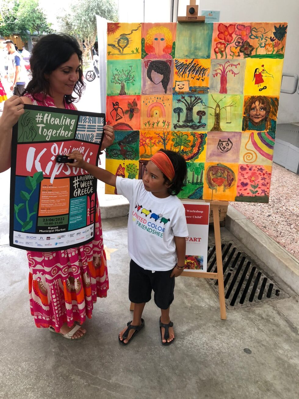 έργο δράσης για πρόσφυγες