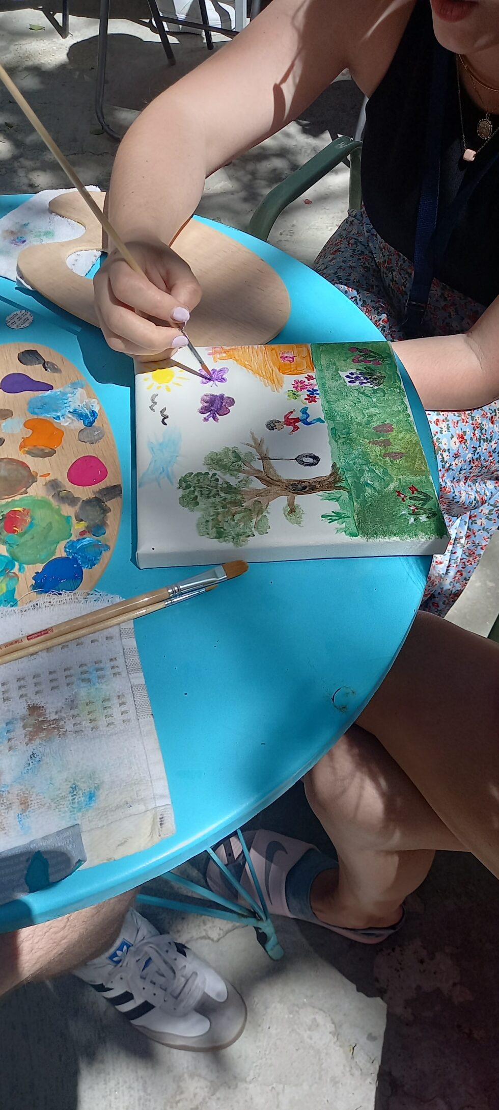 θεραπεία μέσω τέχνης