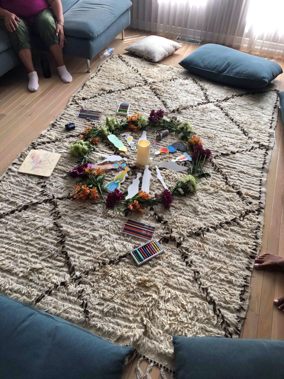 ομαδική θεραπεία μέσω τέχνης